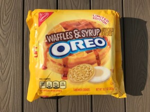 waffles and syrup