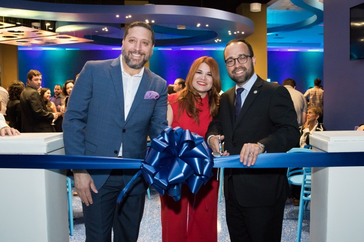 Jorge Pérez, Noelia García y Omar Marrero